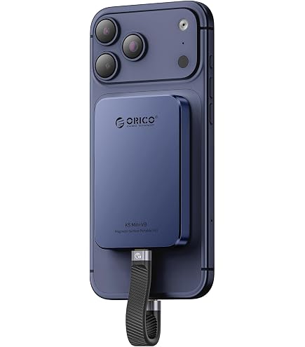 ORICO SSD magnético portátil de 2 TB, até 2000 MB/s, gravação e